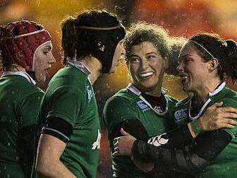 Ireland's Women's team...